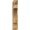 Ekena Millwork Balboa Arts & Crafts Rough Sawn Outlooker, Western Red Cedar, 6"W x 26"D x 32"H OUT06X26X32BOA03RWR - alternate 4